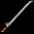 Titanium/Steel Alloy Long Sword