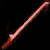 Titanium/Steel Alloy Long Sword of Fire