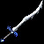 Blue dragon sword