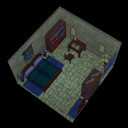 Blue Bedroom (Pl5)