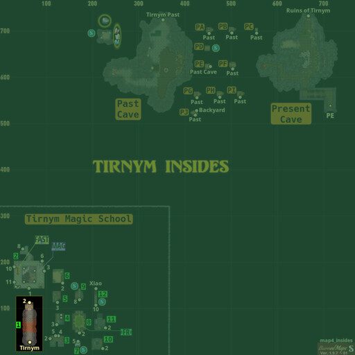 Tirnym Magic School Staircase (MS1)