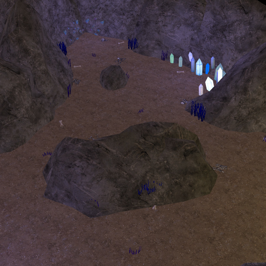 Blue Harvestable Cave